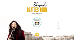 Desktop Screenshot of hempels-musictour.de