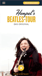 Mobile Screenshot of hempels-musictour.de